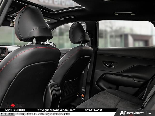 2026 Hyundai Kona 1.6T N Line Ultimate w/Two-Tone Roof (Stk: U441061) in Brooklin - Image 18 of 22