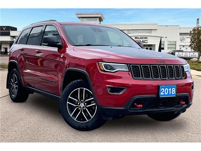 2018 Jeep Grand Cherokee Trailhawk (Stk: 35469U) in Calgary - Image 11 of 35