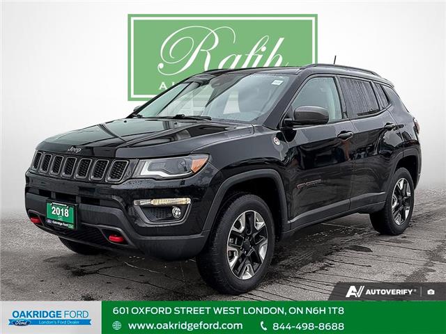 2018 Jeep Compass Trailhawk (Stk: D55250A) in London - Image 1 of 29