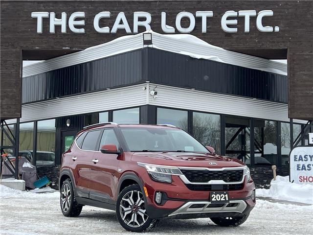2021 Kia Seltos SX Turbo (Stk: 26068-1) in Sudbury - Image 1 of 26