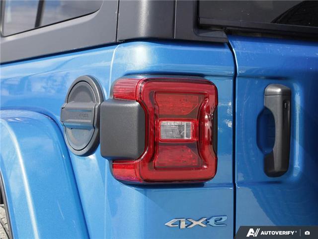 2023 Jeep Wrangler 4xe Sahara (Stk: 106260A) in St. Thomas - Image 11 of 26