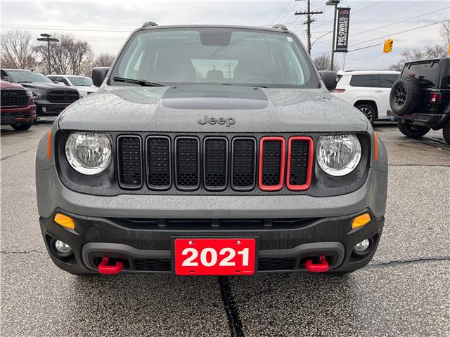 2021 Jeep Renegade Trailhawk (Stk: 25-412A) in Sarnia - Image 7 of 26