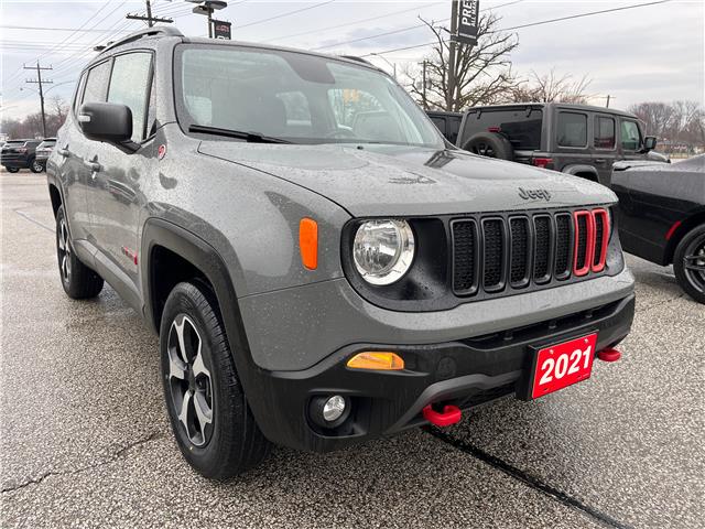 2021 Jeep Renegade Trailhawk (Stk: 25-412A) in Sarnia - Image 6 of 26
