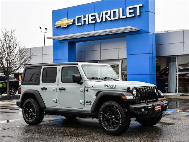 2023 Jeep Wrangler Sport (Stk: LC00293T) in Tilbury - Image 1 of 26