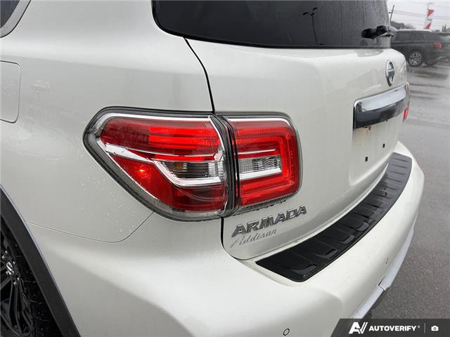 2017 Nissan Armada Platinum (Stk: T434AAZ) in Grimsby - Image 11 of 24