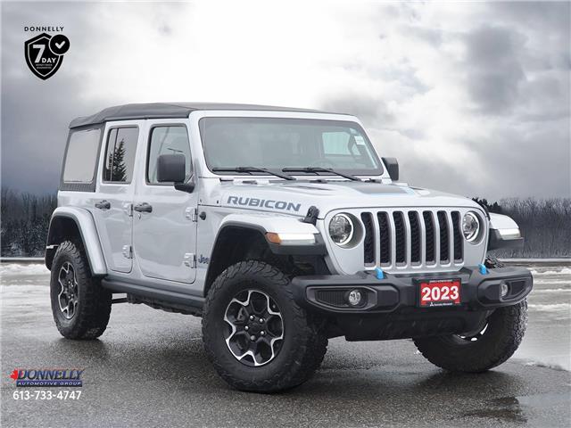 2023 Jeep Wrangler 4xe Rubicon (Stk: MZ234A) in Ottawa - Image 1 of 22
