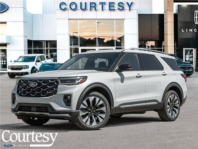 2026 Ford Explorer Platinum (Stk: 26EX3351) in London - Image 1 of 10