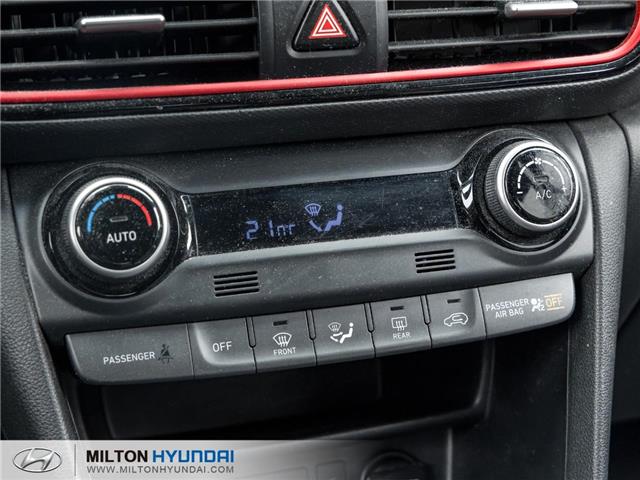 2021 Hyundai Kona 1.6T Ultimate w/Red Colour Pack (Stk: 704634) in Milton - Image 19 of 26