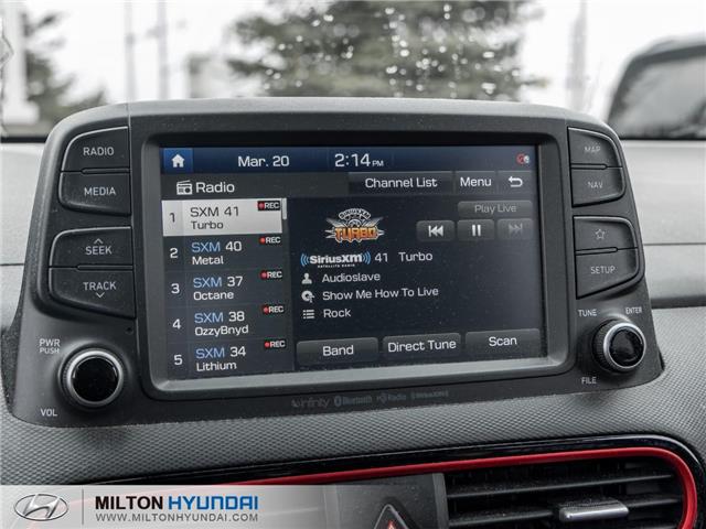 2021 Hyundai Kona 1.6T Ultimate w/Red Colour Pack (Stk: 704634) in Milton - Image 20 of 26