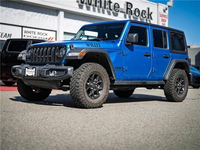 2024 Jeep Wrangler Sport (Stk: T164357C) in Surrey - Image 1 of 19