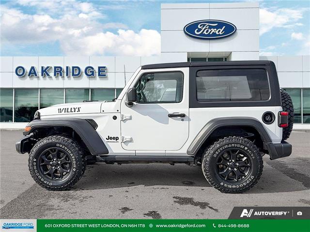 2021 Jeep Wrangler Sport (Stk: D55302A) in London - Image 3 of 29