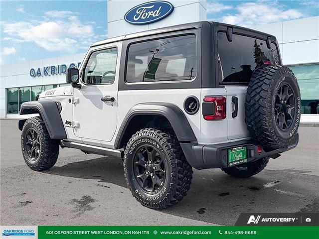 2021 Jeep Wrangler Sport (Stk: D55302A) in London - Image 4 of 29