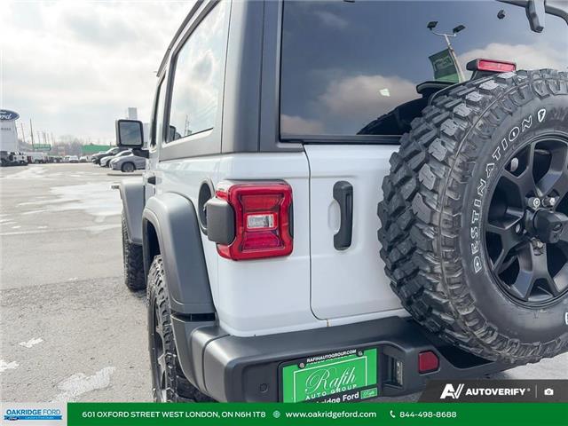 2021 Jeep Wrangler Sport (Stk: D55302A) in London - Image 13 of 29