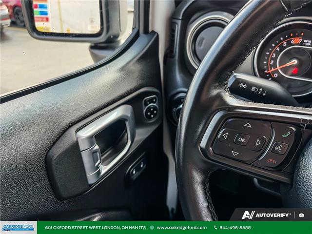 2021 Jeep Wrangler Sport (Stk: D55302A) in London - Image 21 of 29
