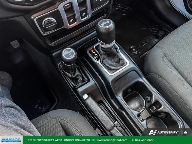 2021 Jeep Wrangler Sport (Stk: D55302A) in London - Image 22 of 29