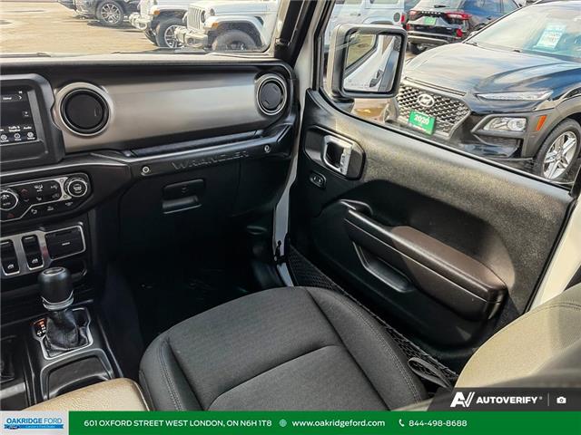 2021 Jeep Wrangler Sport (Stk: D55302A) in London - Image 29 of 29