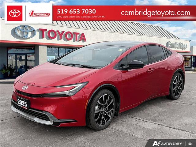 2025 Toyota Prius Plug-In Hybrid XSE Premium (Stk: 2602051) in Cambridge - Image 1 of 25
