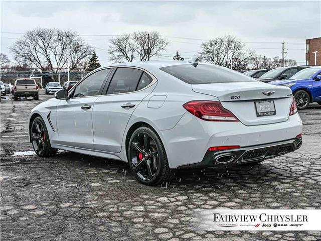 2020 Genesis G70 3.3T Prestige (Stk: U21565) in Burlington - Image 4 of 29