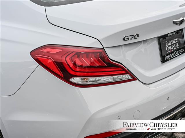 2020 Genesis G70 3.3T Prestige (Stk: U21565) in Burlington - Image 8 of 29