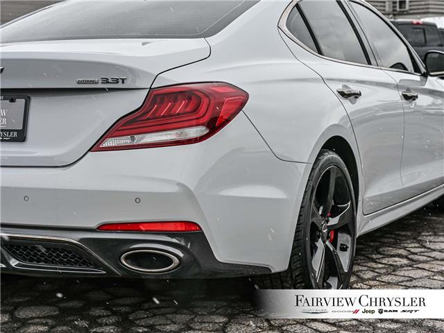 2020 Genesis G70 3.3T Prestige (Stk: U21565) in Burlington - Image 9 of 29