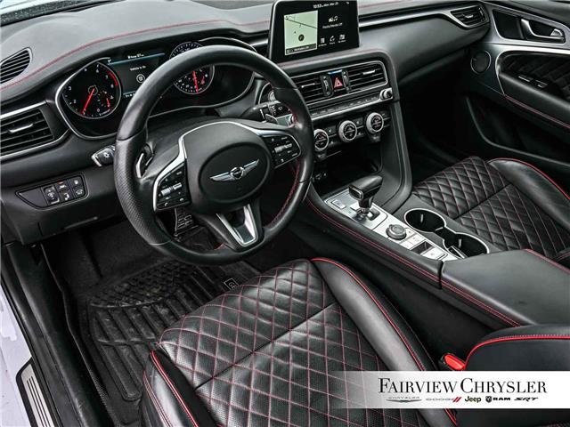2020 Genesis G70 3.3T Prestige (Stk: U21565) in Burlington - Image 12 of 29