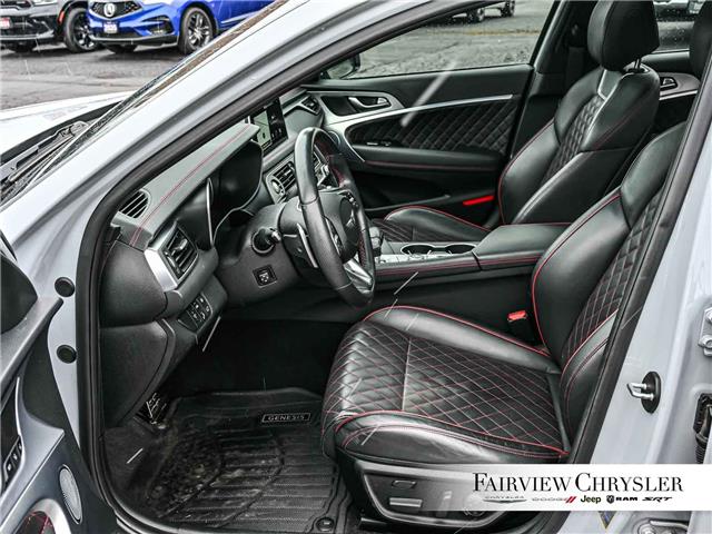 2020 Genesis G70 3.3T Prestige (Stk: U21565) in Burlington - Image 13 of 29