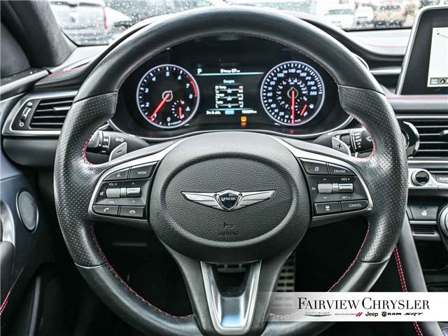 2020 Genesis G70 3.3T Prestige (Stk: U21565) in Burlington - Image 19 of 29