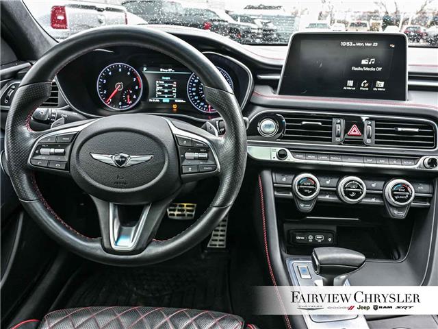 2020 Genesis G70 3.3T Prestige (Stk: U21565) in Burlington - Image 23 of 29