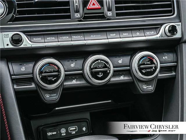 2020 Genesis G70 3.3T Prestige (Stk: U21565) in Burlington - Image 24 of 29