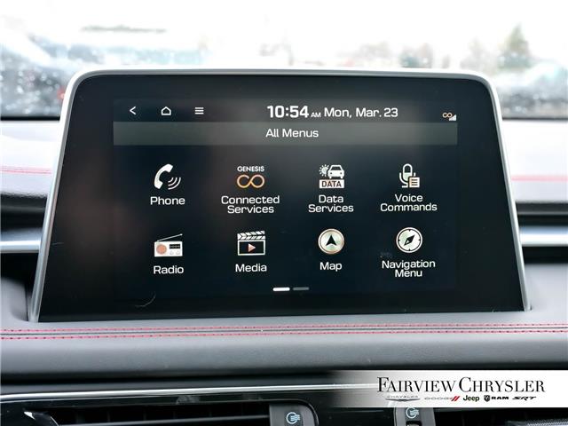 2020 Genesis G70 3.3T Prestige (Stk: U21565) in Burlington - Image 26 of 29