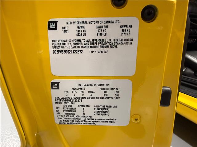 2002 Pontiac Firebird Trans Am (Stk: 122872) in Watford - Image 32 of 39