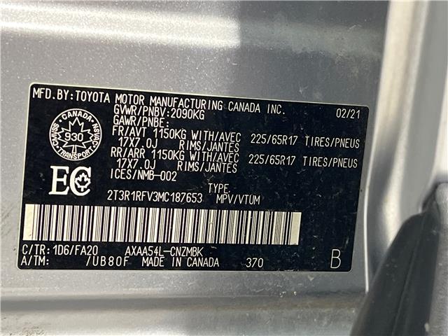 2021 Toyota RAV4 XLE (Stk: Y26102A) in Mississauga - Image 22 of 22