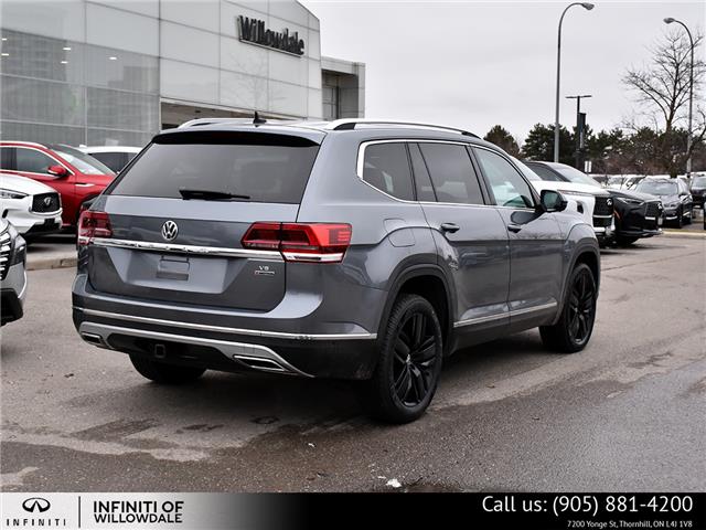 2019 Volkswagen Atlas 3.6 FSI Execline (Stk: U30128A) in Thornhill - Image 7 of 27