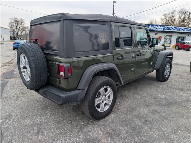 2021 Jeep Wrangler Unlimited Sport (Stk: B1962) in Sarnia - Image 2 of 2