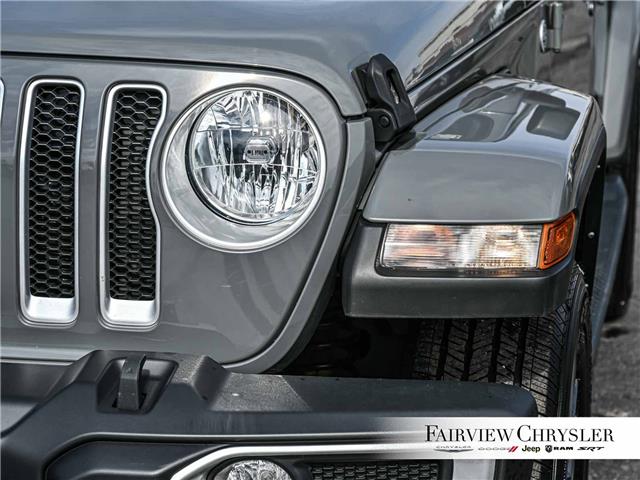 2021 Jeep Wrangler Unlimited Sahara (Stk: U21578) in Burlington - Image 8 of 31