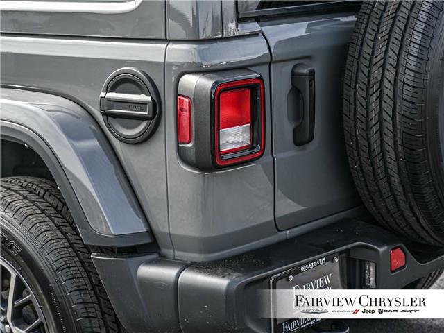 2021 Jeep Wrangler Unlimited Sahara (Stk: U21578) in Burlington - Image 10 of 31
