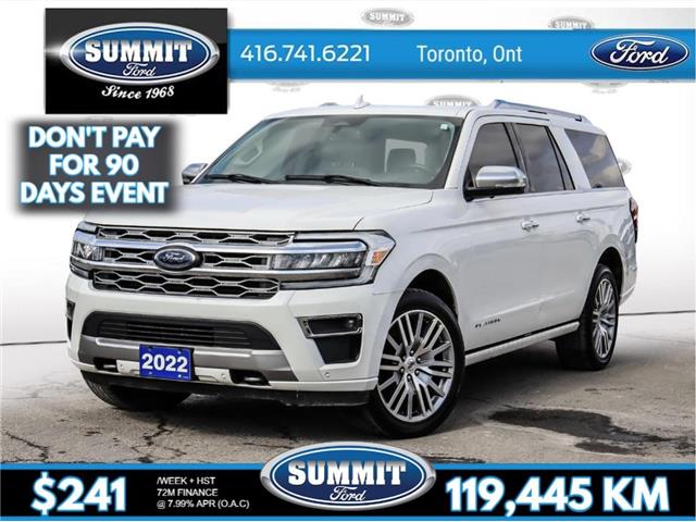 2022 Ford Expedition Max Platinum (Stk: P23937) in Toronto - Image 1 of 28