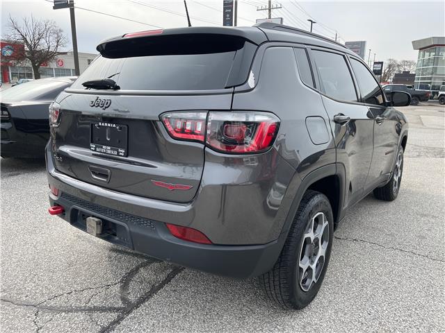2022 Jeep Compass Trailhawk (Stk: 25-348A) in Sarnia - Image 4 of 26