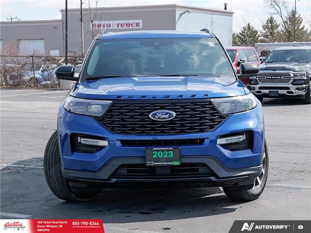 2023 Ford Explorer ST-Line (Stk: 62605) in Essex-Windsor - Image 2 of 32