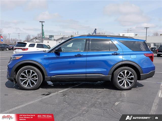 2023 Ford Explorer ST-Line (Stk: 62605) in Essex-Windsor - Image 3 of 32