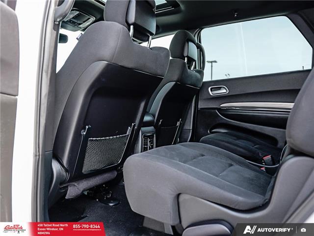 2020 Dodge Durango SXT (Stk: 62612) in Essex-Windsor - Image 28 of 32
