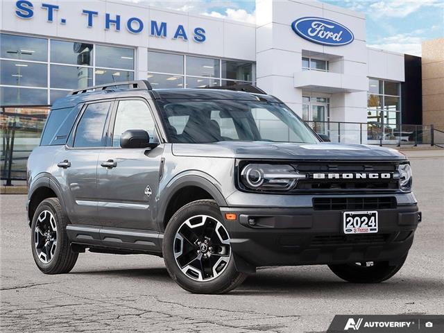 2024 Ford Bronco Sport Outer Banks (Stk: 51311A) in St. Thomas - Image 1 of 27