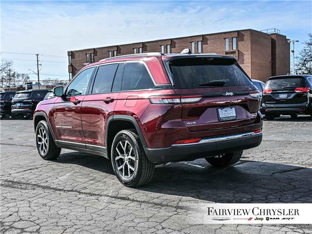 2024 Jeep Grand Cherokee Limited (Stk: U21582) in Burlington - Image 4 of 32