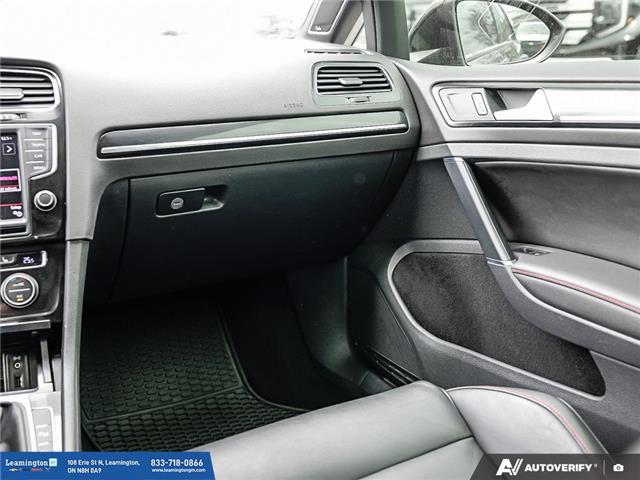 2016 Volkswagen Golf GTI 5-Door Autobahn (Stk: U6100A) in Leamington - Image 13 of 33