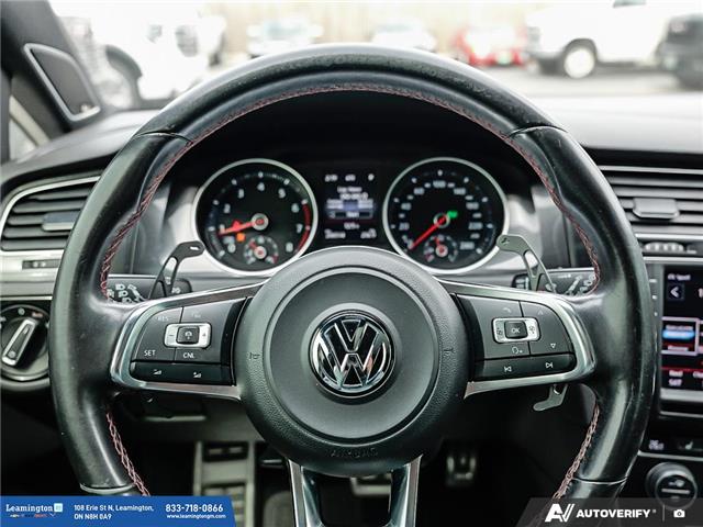 2016 Volkswagen Golf GTI 5-Door Autobahn (Stk: U6100A) in Leamington - Image 18 of 33