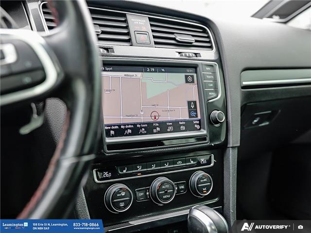 2016 Volkswagen Golf GTI 5-Door Autobahn (Stk: U6100A) in Leamington - Image 21 of 33