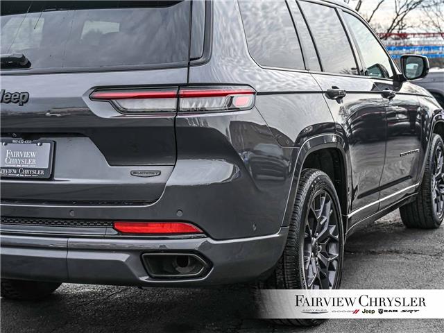 2024 Jeep Grand Cherokee L Summit (Stk: U21589) in Burlington - Image 11 of 36