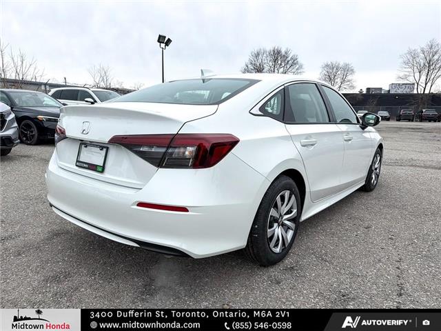 2026 Honda Civic LX (Stk: 2600981) in North York - Image 15 of 29
