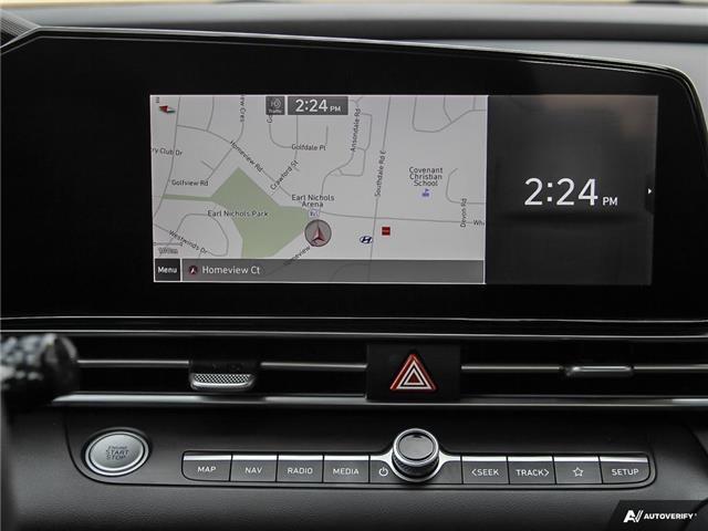 2022 Hyundai Elantra Ultimate w/Two-Tone Interior (Stk: 121294) in London - Image 13 of 19