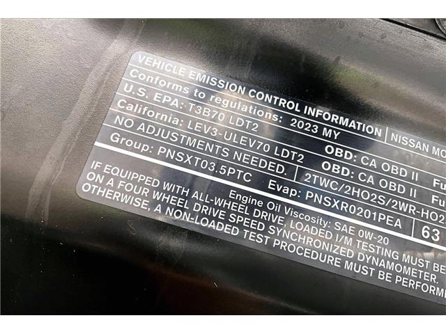 2023 Nissan Pathfinder Platinum (Stk: 47654UA) in Calgary - Image 35 of 36